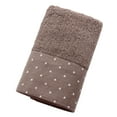 thumbnail image 1 of TACILIP 13.4x29.1in Dark Cotton Towels Thickened Water-absorbent Towels Face Wash Bath Towels Men's Face Towels Hand Towels for Bathroom, Men Gifts, 1 of 6