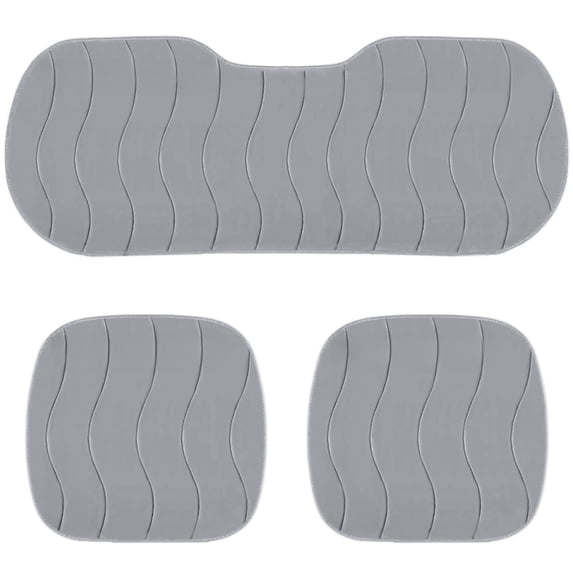 TACILIP 3 Pcs Car Seat Cover Full Set Car Front Seat Covers and Rear Benches Cover Originals Winter and Warm for Automotive SUV Truck and Van Full Size Winter Set Room Decor, Gifts for Him