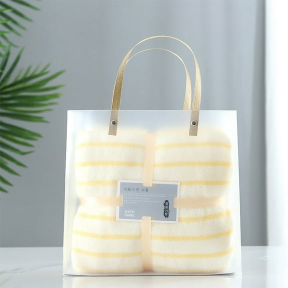 TACILIP Bath Towels, Striped Coral Velvet Bath Towel, Household Strong Water Absorption And Quick Drying Baby Beach Towel, Bath Towel, School Gift