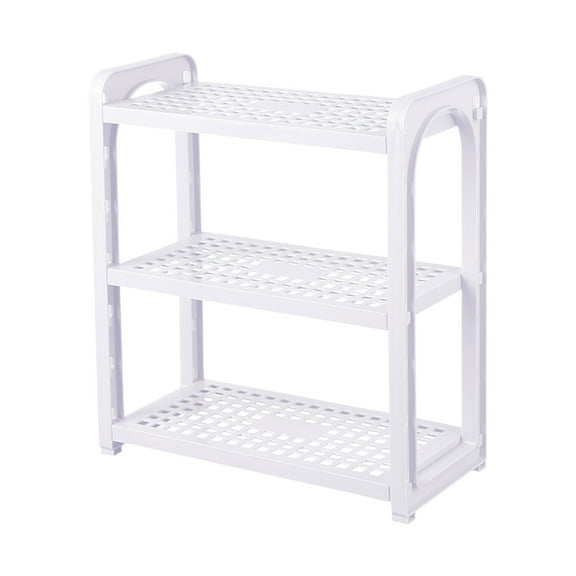 TACILIP Bathroom Organizers and Storage, 3 Tire Desktop Storage Rack Organizer Adjust Layer Height for Kitchen Bathroom Office Dorm Spice Rack Cosmetic Stationery Storage Holders Display Shelf