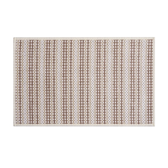 TACILIP Bathroom Rugs, Bath Mat Super Absorbent Dry Rubber Backing Non Slip Washable Bathroom Floor Mats Shower Rug for In Front Of Bathtub ShowerRoom 16x24IN, Gifts for Women