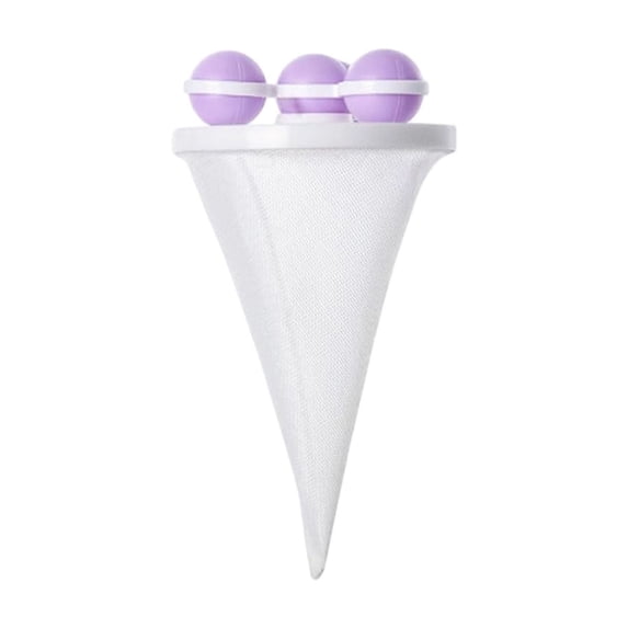 TACILIP Bathroom Supplies, 1PC Washing Floating Lint Pet Hair Catcher Reusable Mesh Laundry Filter Bag For Top Front Load Washers, Gifts for Family