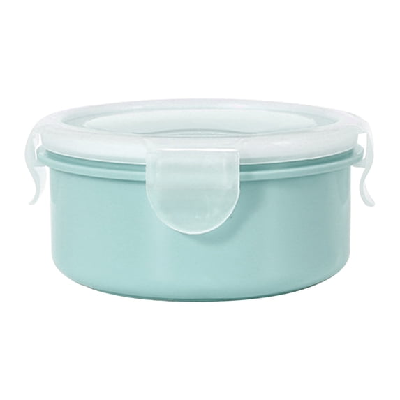 TACILIP Bento Boxes, Mini Elegant Refrigerator Brittle Small Lunch Box Kitchen Lunch Box Plastic Storage Box Rectangular Sealed Box, Gifts for Women