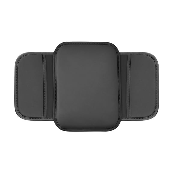 TACILIP Car Accessories, Automotive Armrest Cushion Memory Cotton Elbow Support Height Increase And Extension Pad Car Center Armrest Cover Leather Pad Mat With Added Storage Bag, Gifts for Father