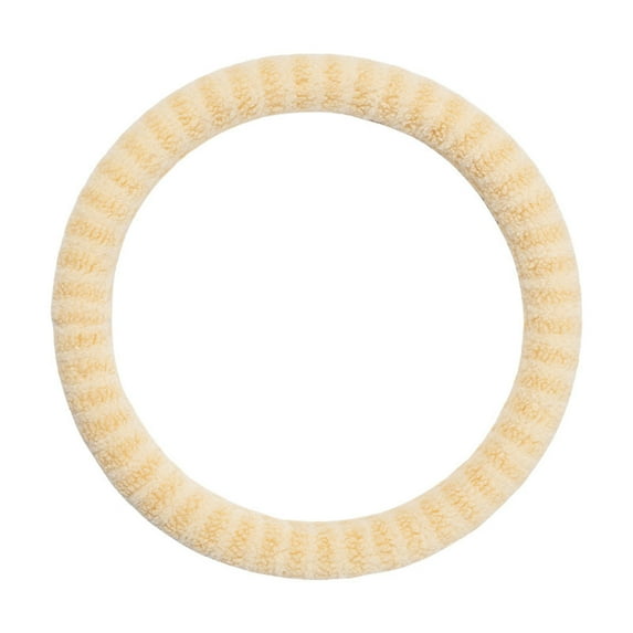 TACILIP Car Accessories, Lamb Wool Striped Steering Wheel Cover Winter Steering Wheel Cover Warm Antis-freezes Car Handle Cover Antis-slip Wear-resistants Steering Wheel Cover, Gifts for Her