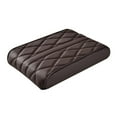 thumbnail image 1 of TACILIP Car Accessories, Leather Car Armrest Box Pad, [Universal Style] - Car Center Console Cover Pad Leather Auto Armrest Cover, Arm Cushion Pads For SUV/Truck/Vehicle, Gifts for Father, 1 of 6