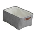 thumbnail image 1 of TACILIP Closet Organizers and Storage, Storage Basket Fabric Material Foldable Storage Basket Home Clothing Toys Miscellaneous Storage Basket, Gifts for Mom, 1 of 6
