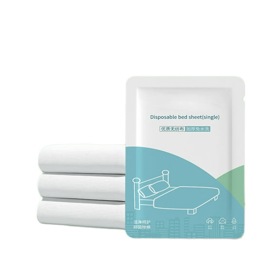 TACILIP Coverlets Clearance, Disposable Bed Sheet Quilt Cover Hotel Travel Portable Double Bedding Thickened Quilt Sheet, Bedding Gift