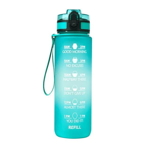 TACILIP Cups, BPA Free Outdoor Sports Water Bottle Portable Leak Proof Hiking Camp Bottle, Gift for Women