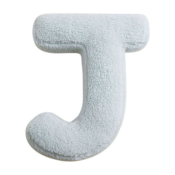 TACILIP Decorative Pillows, 26 Letter Pillows Cute Soft Letter Decorative Pillows English Alphabet Throw Pillows Cushion For Living Room Sofa Couch Bed Car Decoration, Men Gifts