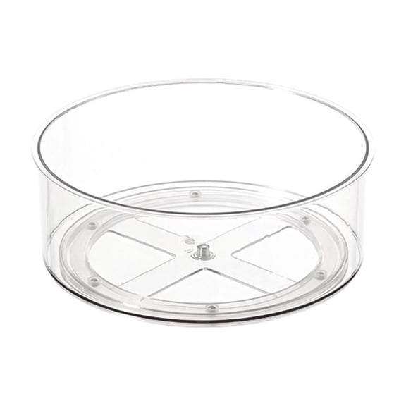 TACILIP Desk Organizer, Organizer Kitchen Storage Turntable for Cabinet Cosmetics Pantry Refrigerator Countertop Spinning Organizer for Spices Condiments Baking