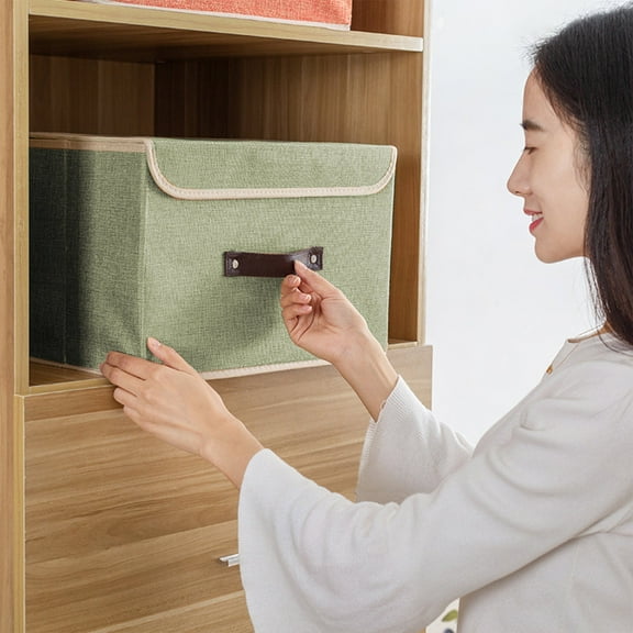 TACILIP Drawer Organizer Small Clothing Items Drawer Organizer and Closet Divider Storage Box for Clothes, Organizer