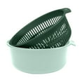 thumbnail image 1 of TACILIP Factory Food Grade Large Double Drainage Basket Plastic Sink Filter Basket Vegetable Fruit Storage Basket Set Kitchen Utensils, Birthday Gifts, 1 of 6