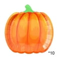 thumbnail image 1 of TACILIP Fall Decor, 10 Cute Pumpkin Paper Plates for Thanksgiving and Halloween Tableware Nice for Happy Dessert Plates for Parties and Festival Celebrations, Gifts for Him, 1 of 6