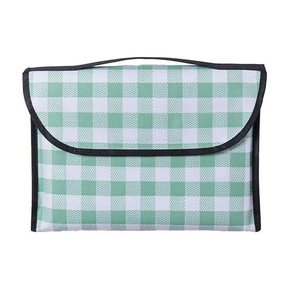 TACILIP Fashionable Portable Multifunctional Picnic Mat Colorful Plaid Outdoor Travel Must Have Camping & Hiking, Gifts for Men