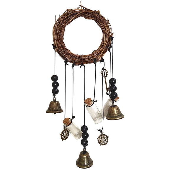 TACILIP Gifts for Family, Blessing Bells Evil Wind Chimes Witch Door Charmes Witchcraft Decor, Room Decor, 1PC