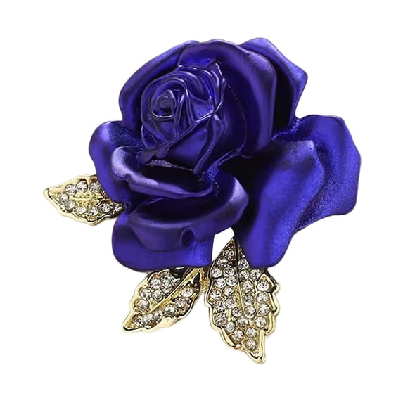 TACILIP Gifts for Family, Rose Brooch High-end Women's Wedding Chest Flower Brooch Suit Brooch, Home Decor, 1PC