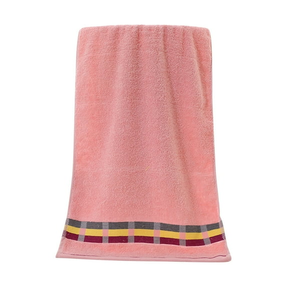 TACILIP Hand Towels, Bath Towel Dry Towel Hand Towels Absorbent Bathroom Towel Cotton Towel Bath Hotel 29.13x13.39in, Gifts for Women