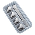 thumbnail image 1 of TACILIP Heart-shaped Stainless Steel Ice Cubes Heart-shaped Ice Grains Ice Wine Stones Freezing Refrigeration Metal, Kitchen Gadgets, 1 of 6