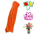 thumbnail image 1 of TACILIP Home Decor, 100 Pieces Pipe Cleaners Candy Color Pipe Cleaners Set for Pipe Cleaners DIY Arts Crafts Decorations Pipe Cleaners, Housewarming Gifts, 1 of 5