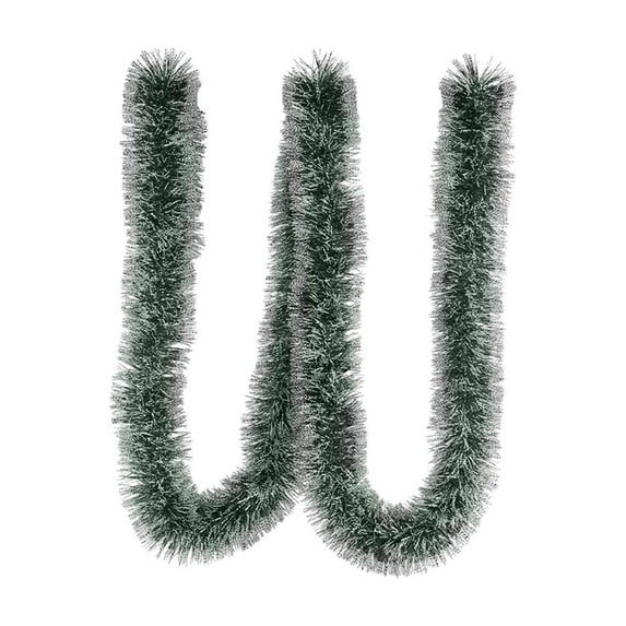 TACILIP Home Decor, 6.56FT Christmas Garland Decorations To Christmas Tree Thick and Thin Streamers Foil Garland for Xmas Tree Decor Home Indoor, Gifts for Women