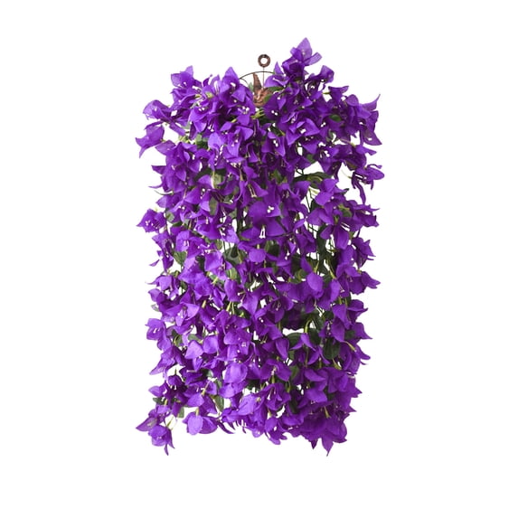 TACILIP Home Decor, Artificial Bougainvillea Flowers Realistic Fake Vines for Outdoor Planters Patio Urns Porch Balcony, Mom Gifts