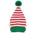 thumbnail image 1 of TACILIP Home Decor, Christmas Knitted Elfs Hat Christmas Hat Beans Winter Hat with Puff Hook Hat for Men and Women, Gifts for Mom, 1 of 6