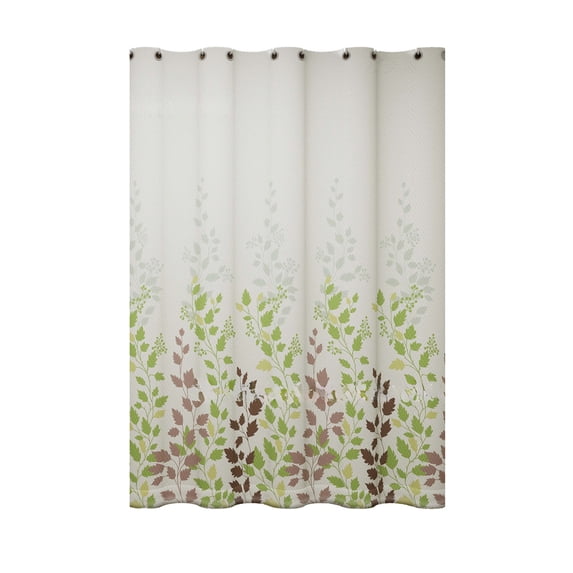 TACILIP Home Decor, Cute Printed Polyester Shower Curtain Water-repellent and Leaf Molds Counteractive Soft Fabric Shower Curtain Suitable for Bathroom and Toilet Partitions, Gifts for Mom