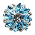 thumbnail image 1 of TACILIP Home Decor, Floral Rhinestone Glass Button DIY Hand Decorated Button Shirt With, Mens Gifts, 1 of 5