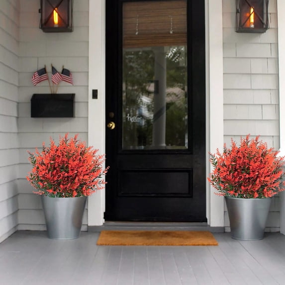 TACILIP Home Decor, Outdoor Artificial Plants Indoor and Outdoor Hanging Plants Greening Gardens Porches Home Weddings Farmhouses Outdoor Decoration Terraces, Men Gifts