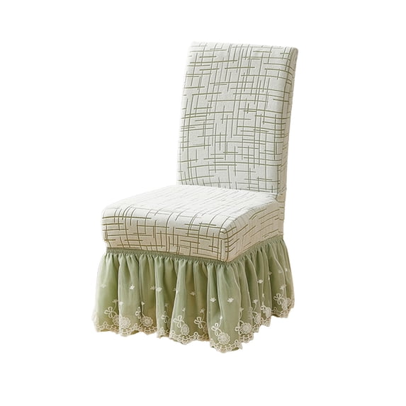 TACILIP Home Decor, Overall-coverage Jacquards Hotel Chair Covers Thickened Elastic One-pieces Chair Covers Skirt-style Dining Chair Covers Suitable For Home Decoration, Mens Gifts