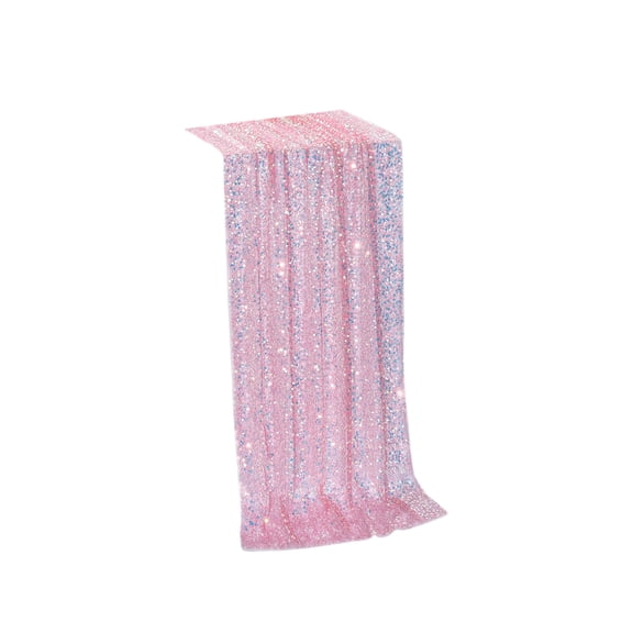 TACILIP Home Decor, Sequin Table Runner13x70.86 Inches Long Ridescent Glitter Fabric For Girls Summer Wedding Party Birthday Decorations, Mens Gifts