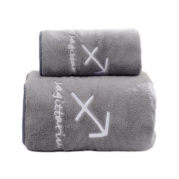 TACILIP Home Gifts, Bath Towels - All- Soft-- Thick-- Absorbent- Dry- Home- Gym- Pool- Yoga- Hotel- Shower- Large Towel For Bathroom, Bathroom Accessories, 2PC