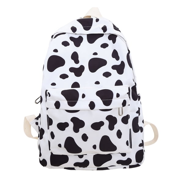 TACILIP Home Gifts, Cute Cow Print Backpack Fashionable And Versatile Large Capacity Backpack Small And Fresh Student Backpack Casual Backpack, School Supplies, 1PC