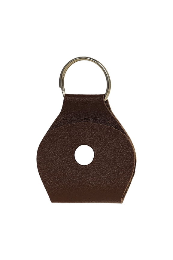 Home Gifts, Guitar Pick Keychain Leather Guitar Pick Holders Keychain Coin Quarter Holders Keychains, Home Storage, 1PC