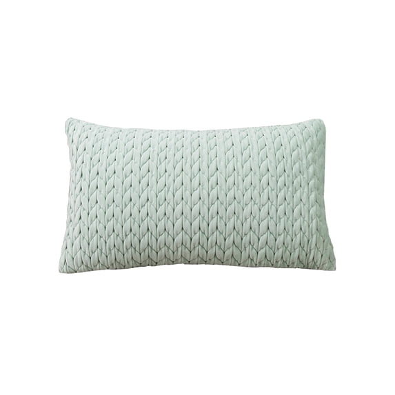 TACILIP Home Gifts, Twisted Texture Pillowcase Solid Color Pillowcase Rectangular Pillowcase Waist Pillowcase Suitable For Living Room Kitchen Office, Room Decor, 1PC