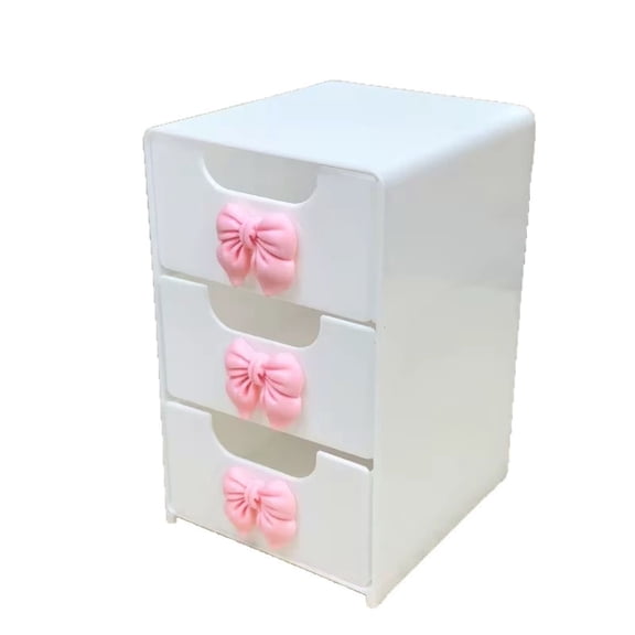 TACILIP Home Storage, 1PC Desk Organizer Three-Tier Drawer-Style Stationery And Planner Organizer The Ultimate Storage Solution For Small Items, Gifts for Her