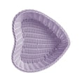thumbnail image 1 of TACILIP Home Storage, 1PC Heart Shaped Remote Control Wedding Candy Box Plastic Basket Jewellery Desktop Storage Basket Rattan Storage Basket Woven Woven Basket, Gifts for Her, 1 of 6