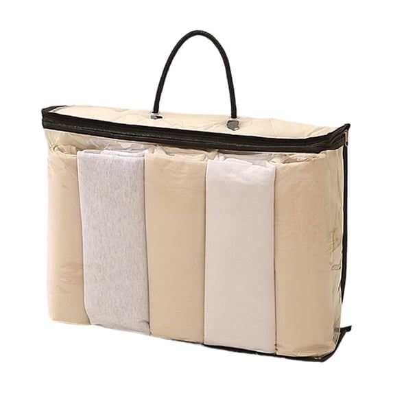 TACILIP Home Storage, 1PC PVC Transparent Zipper Household Storage Bag Waterproof -proof Storage Bag Clothing Quilt Storage Bag, Gifts for Him