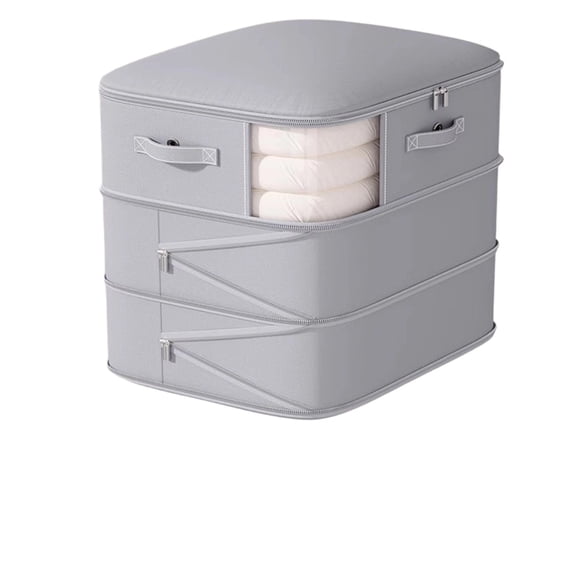 TACILIP Home Storage, 1PC Storage Bag Clothes Finishing Wardrobe Bag Large Capacity Cotton Quilt Packing, Gifts for Him