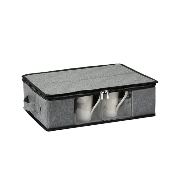 TACILIP Home Storage, Coffee Cup Storage Box Mug Organizer Tea Cup Storage Box, Gifts for Her, 1PC
