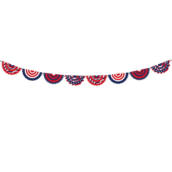 TACILIP Independence Day Decor, Fourth of July Patriotics Party Decorations Set - Flag Party Supplies Flag Flags Star Streamers Election Patriotics Set, Gifts for Mom