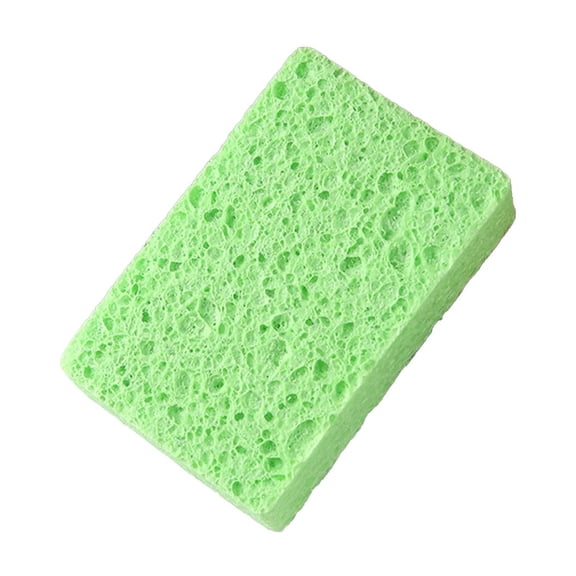 TACILIP Kitchen Essentials, Natural Wood Pulp Sponge Wipe Thickened Kitchen Cleaning Dishwashing Sponge Absorbent Wood Pulp Sponge Cloth Scouring Pad, Gifts for Family