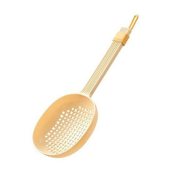 TACILIP Kitchen Gadgets, Large Leaky Spoon Food Soup Slotted Tea Strainer and Bar Stirring Spoon with Stirrer Pourer, Men Gifts