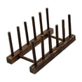 thumbnail image 1 of TACILIP Kitchen Storage, 1PC Wooden Storage Rack Kitchen Organizer Stand For Bowls Cookware Books Artworks, Home Gifts, 1 of 6