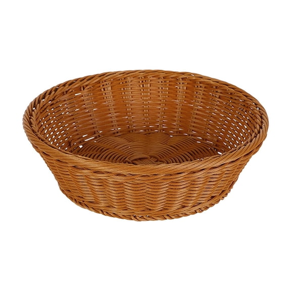 TACILIP Kitchen Storage, Plastic Imitation Vines Storage Basket - Fruit and Vegetable Storage Basket - Snack and Candy Tray - Bread Basket - Multi Functional Storage Tray, Gifts for Men