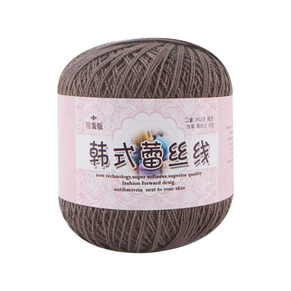 TACILIP Lace Thread DIY Woven Mercerized Baby Fine Thread Crochet Yarn Crochet Thread, Men Gifts