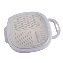 TACILIP Lunch Box, Handheld Cheese Grater - Cheese Grater with Soft Handle - Grater for Kitchen, Spices, Ginger - Stainless Steel Cheese Shredder - Lemon Zester To, Mom Gifts