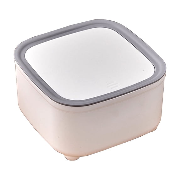 TACILIP Mens Gifts, Bathroom Trash Can Large Capacity Trash Can 6L Living Room Trash Can Round Thickened Trash Can, Cleaning Products, 1PC