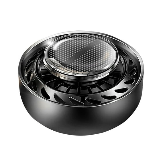 TACILIP Mens Gifts, Solar Energy Powered Automobile Freshener Natural Oil Diffuser Automobile Perfume Perfume Purifier Rotating Relieve Fatigue, Car Accessories, 1PC